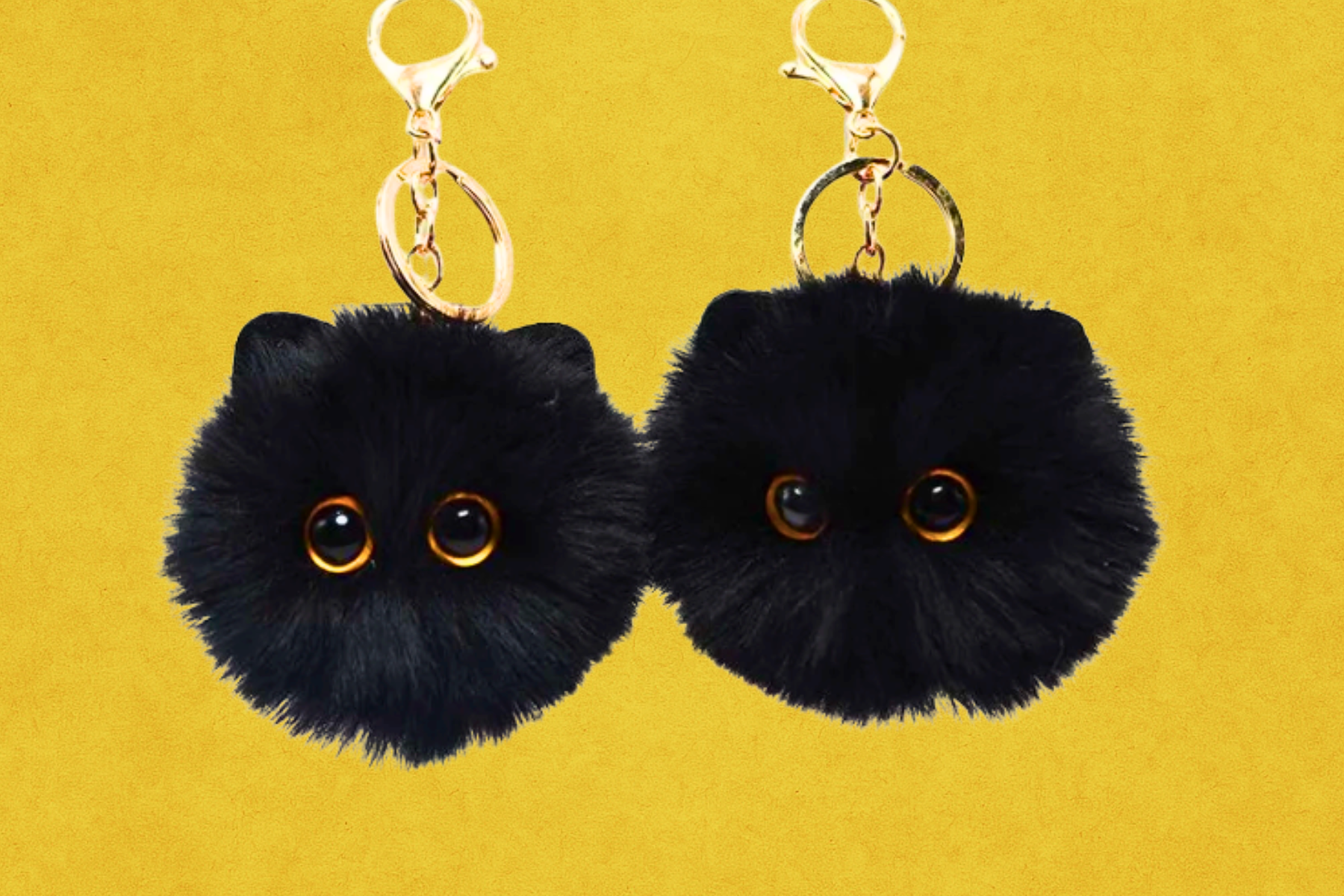 Don't Tell Larry Official Movie Black Cat Keychain