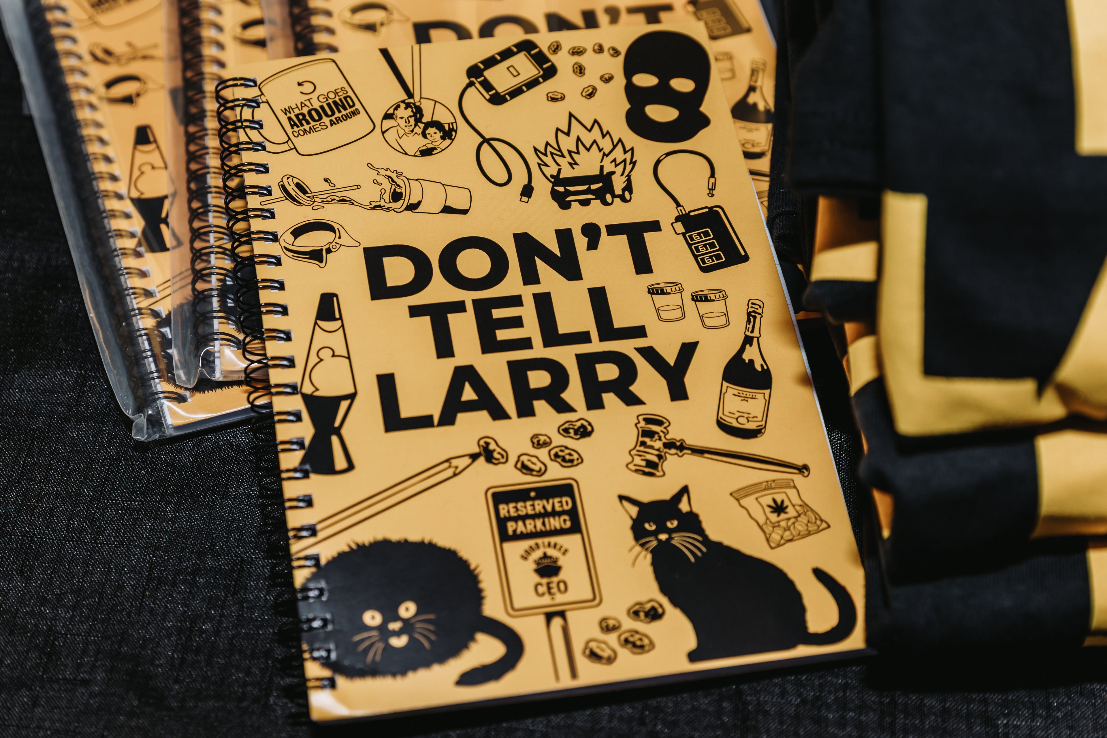 Don't Tell Larry Official Movie Notebook