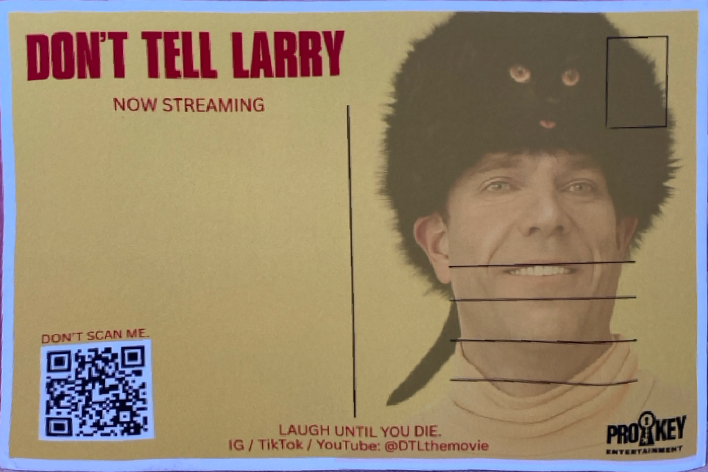 Don't Tell Larry Official Movie Postcards