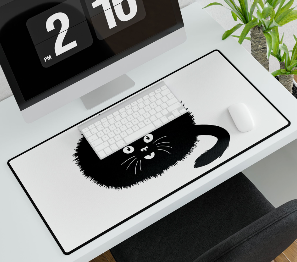 Don't Tell Larry Official Movie Cat Hat Desk Mat