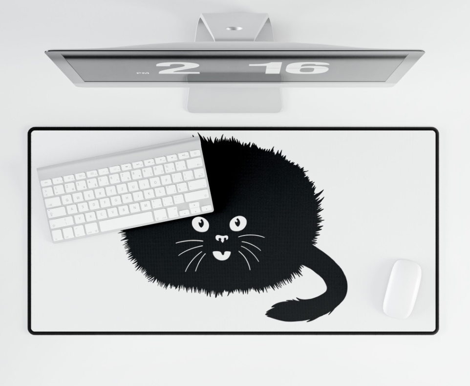 Don't Tell Larry Official Movie Cat Hat Desk Mat