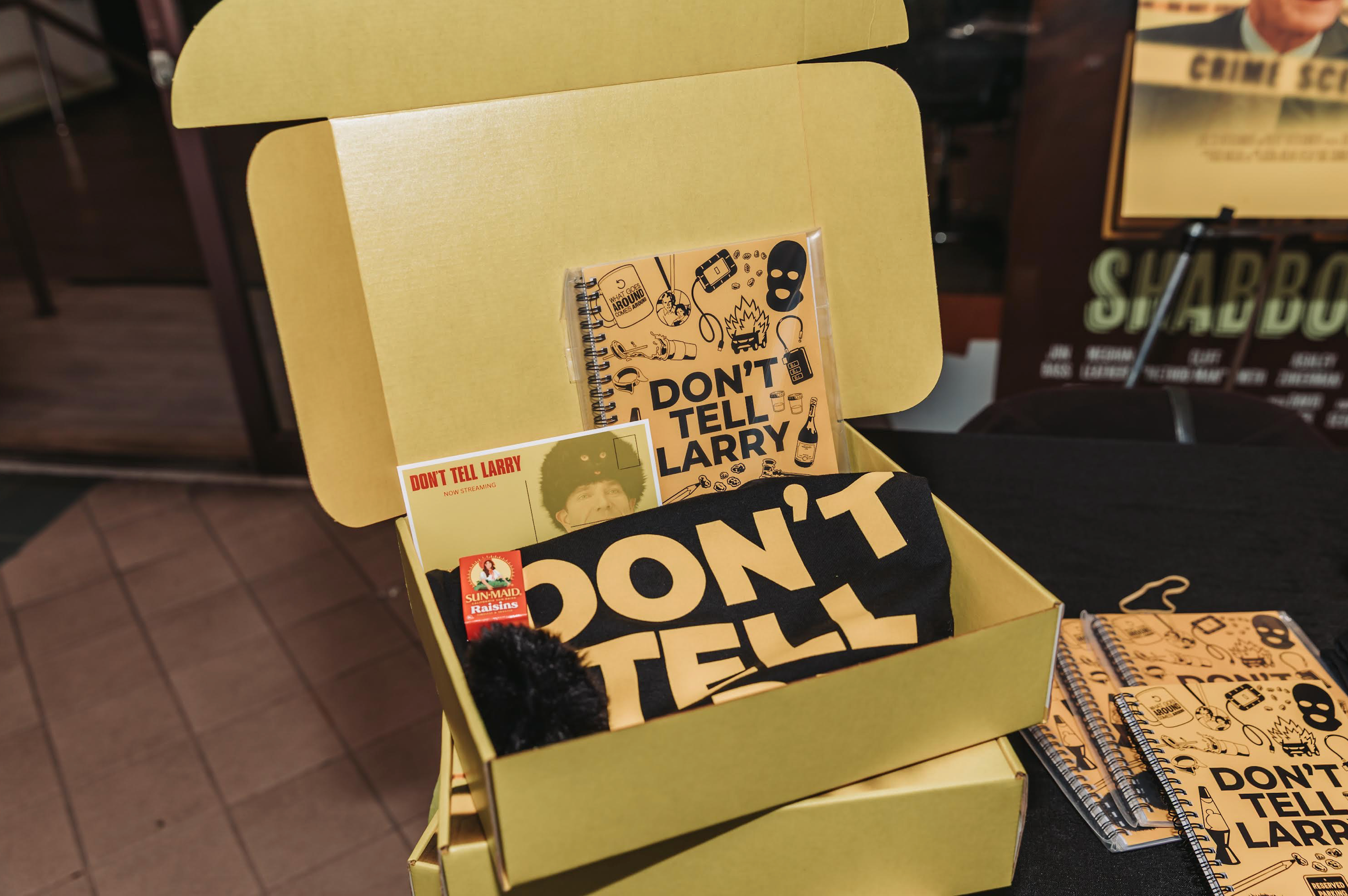 Don't Tell Larry Official Movie Limited Edition Merch Box